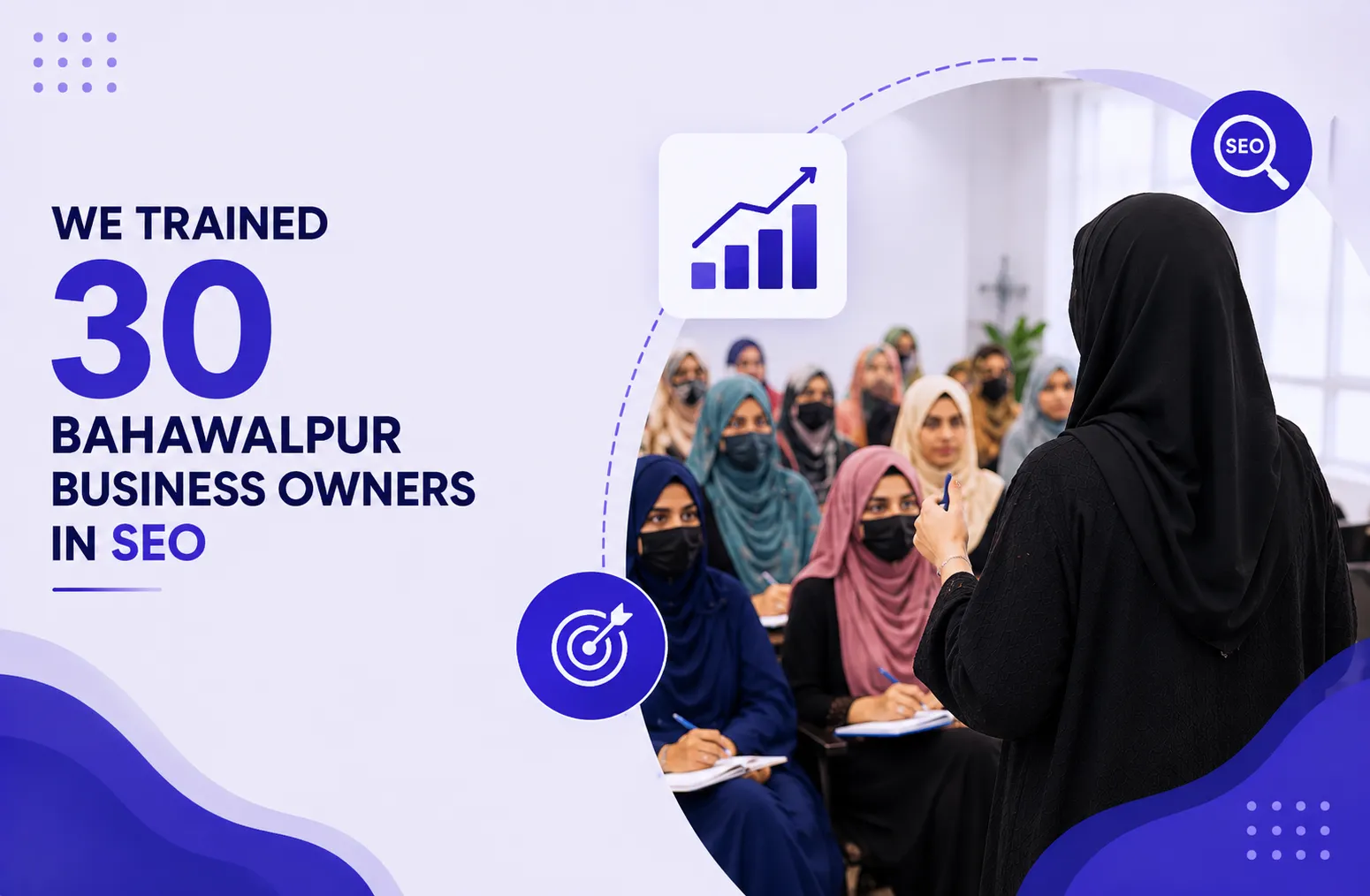 30 Bahawalpur Business Owners Trained in SEO
