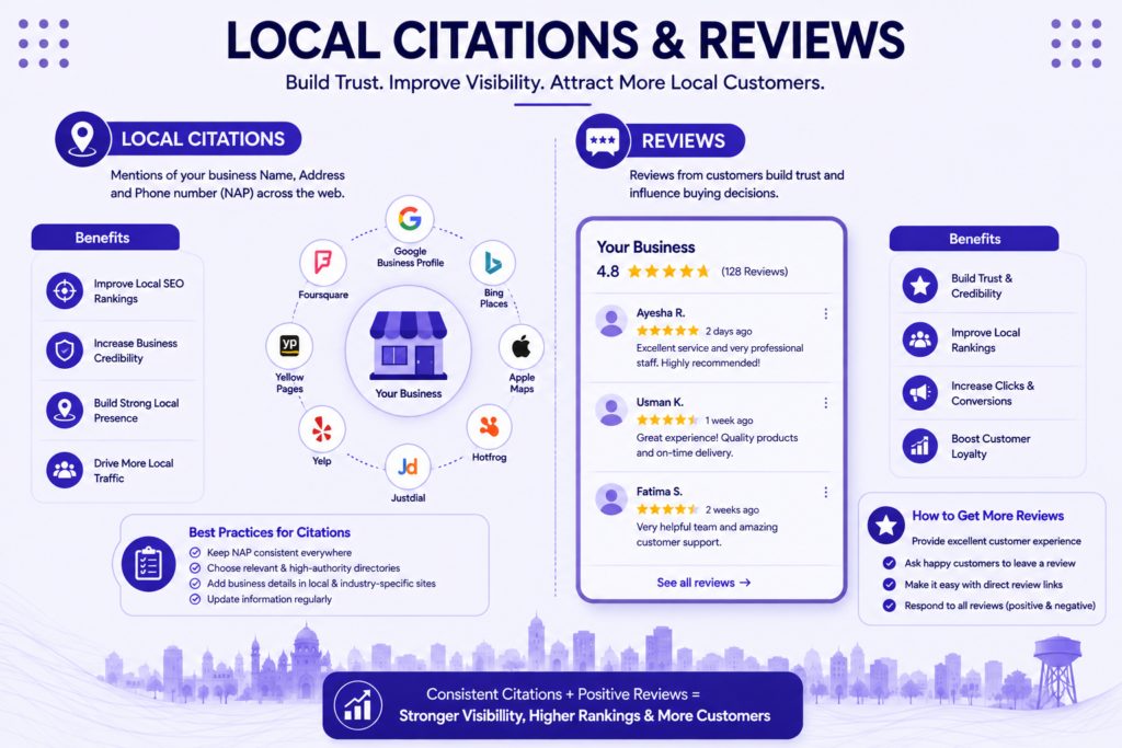 Local Citations and Reviews